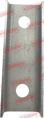 23032 Kempf Planbalkenhalter, doppelt, f. 50er Rohr